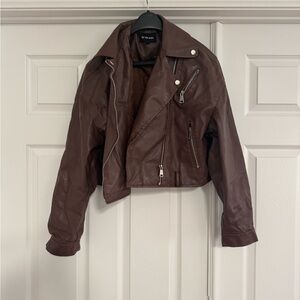 All the ways Brown Leather Jacket